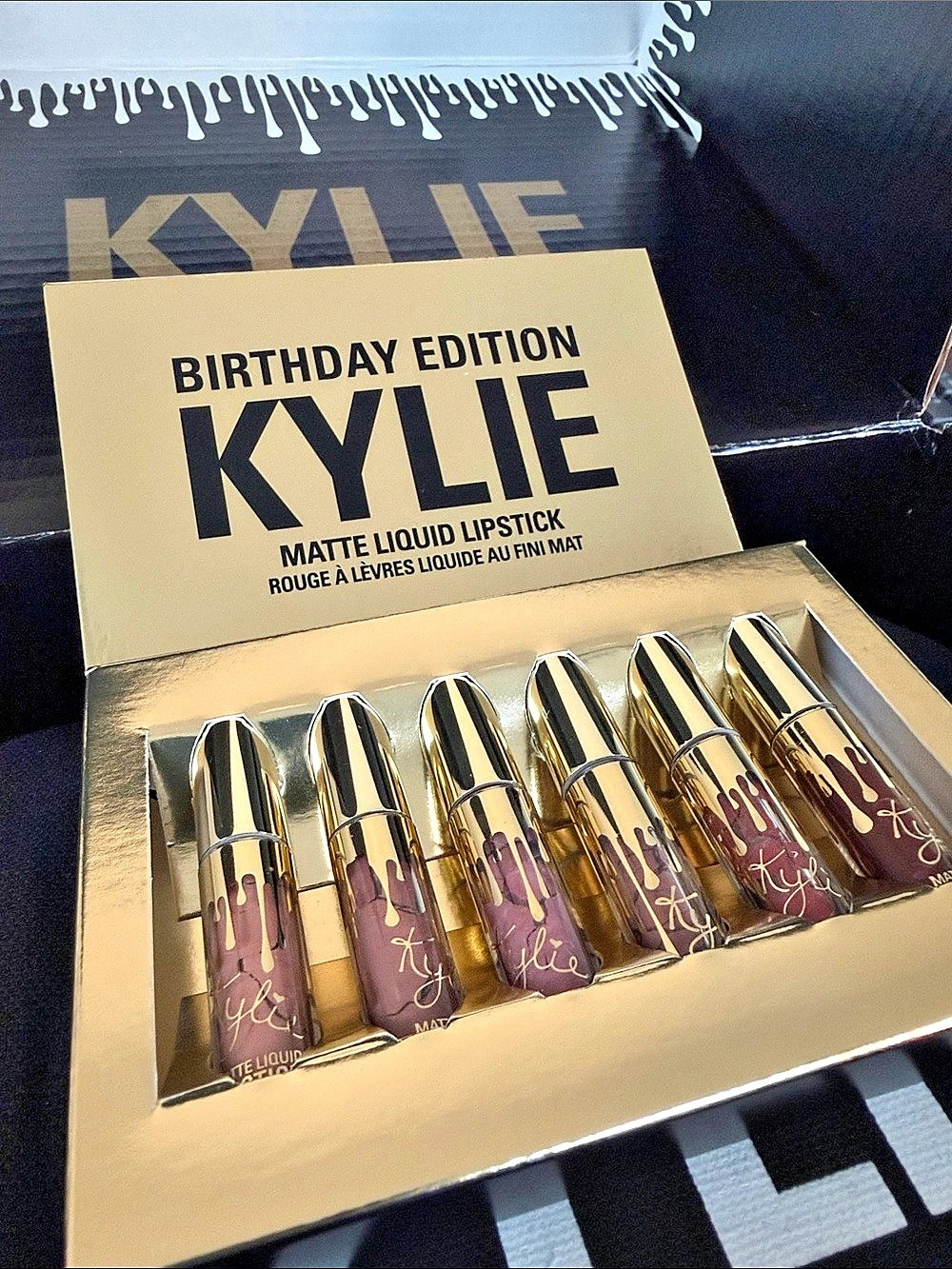 Kylie Cosmetics Birthday Edition Matte Liquid Lipstick Set